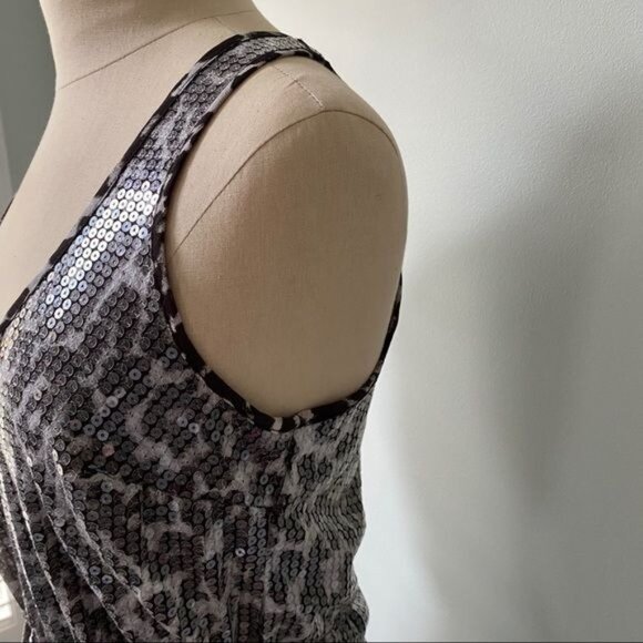 Rodarte Snow Leopard Sequin Dress - Picture 5 of 13